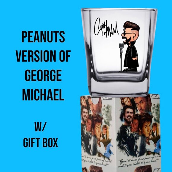 Classic Rock Musicians/PEANUTS Character SHOT Glass/Gift Box! - Picture 10 of 16